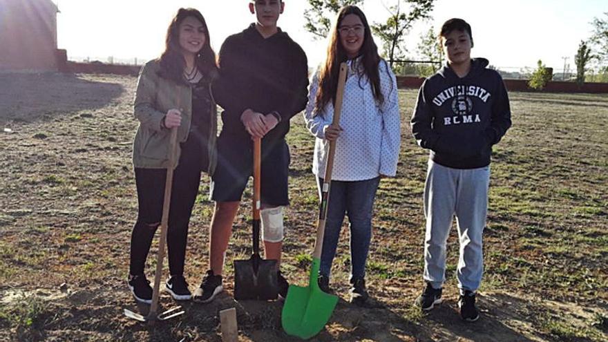 Alumnos del IESO Los Salados que han desarrollado el proyecto. | E. P.