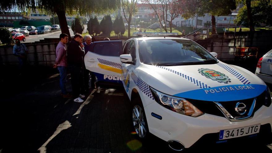 Un coche de la Policía Local de Corvera.