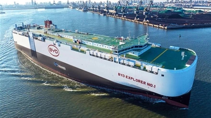 BYD ilk otomobil gemisini Avrupa'ya gönderdi