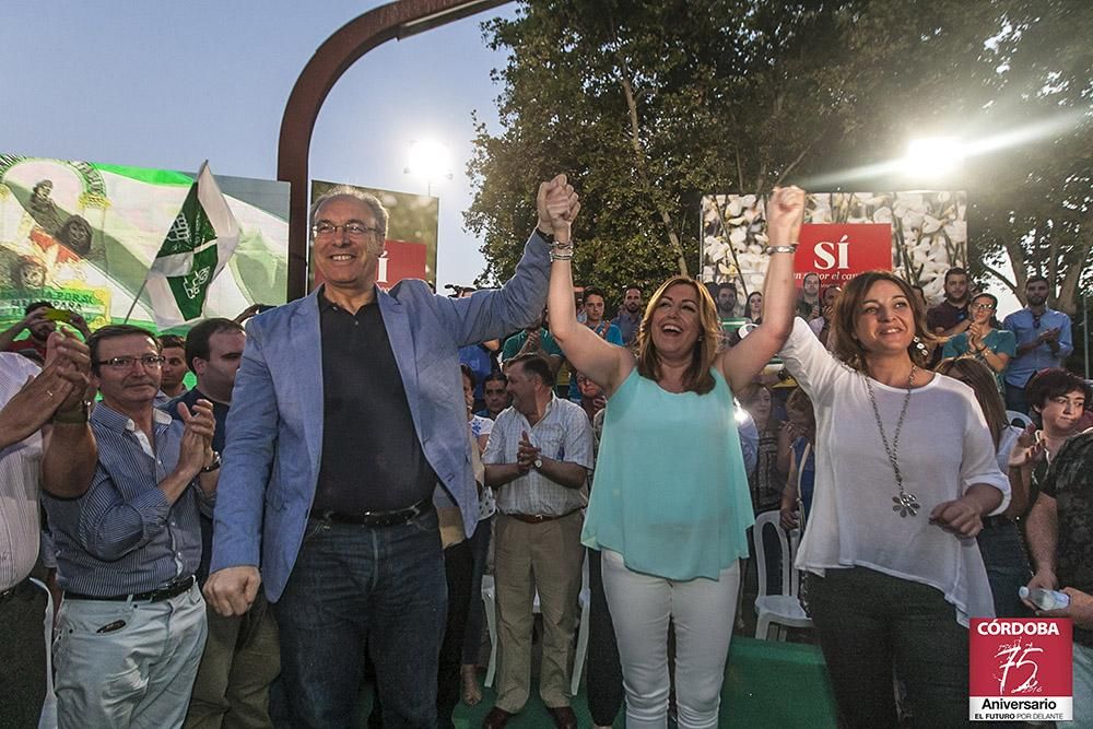 Mitin de Susana Díaz en Córdoba.