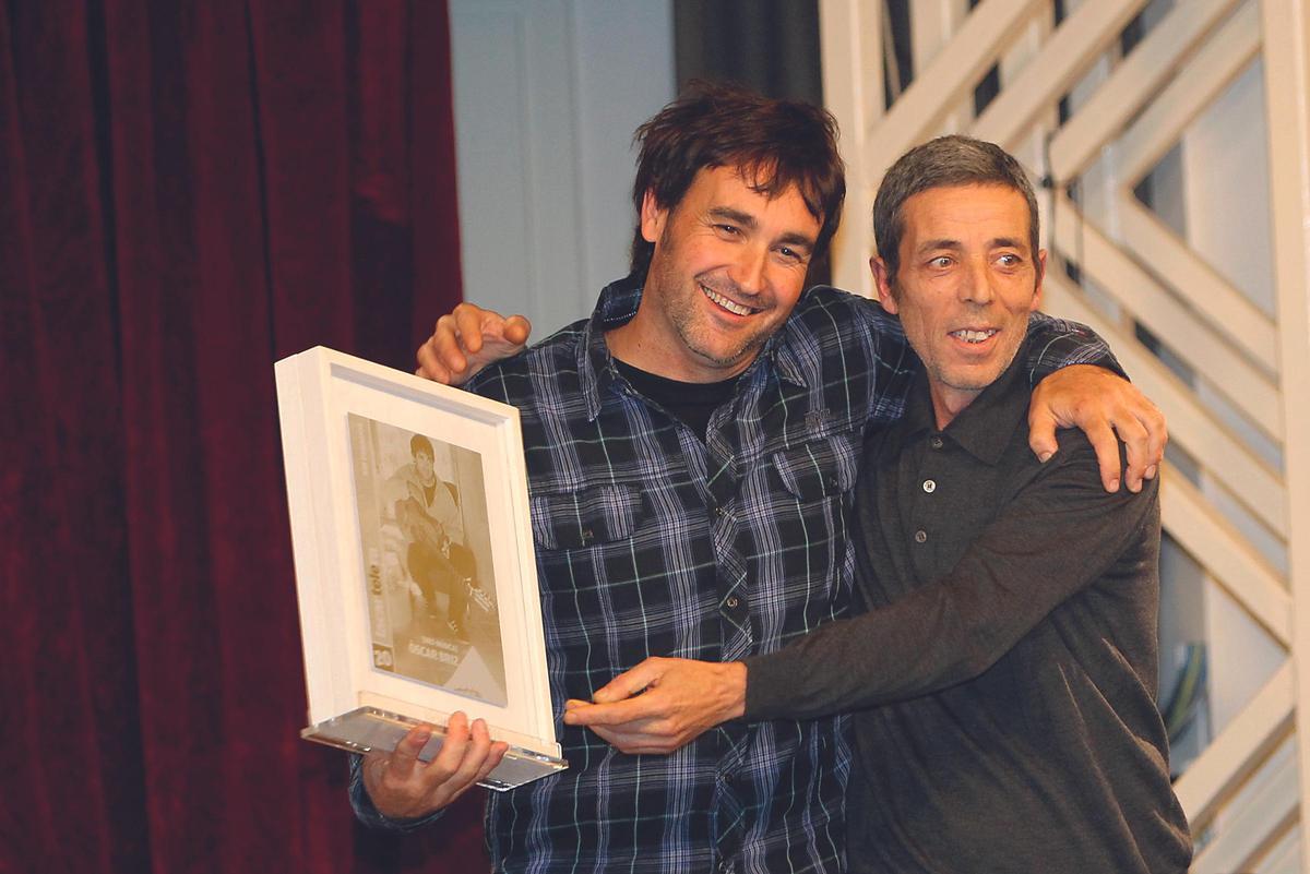 Òscar Briz y Remigi Palmero en 2010.
