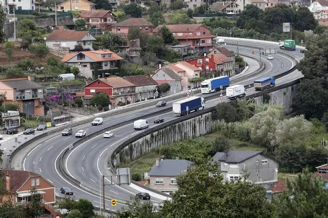 Transportes impulsa el túnel de la autovía a Porriño y humanizará la AP-9