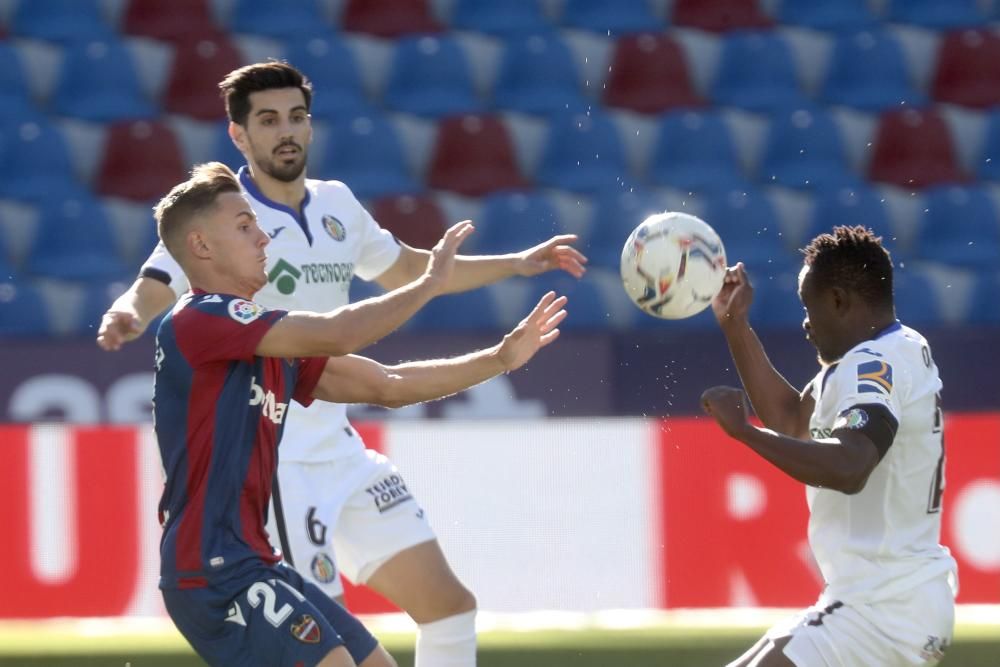 Levante - Getafe: Las mejores fotos del partido