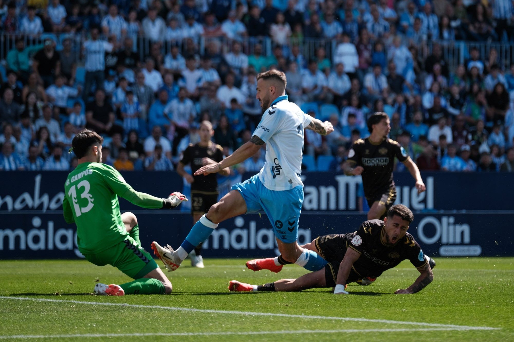 Primera RFEF | Málaga CF - CF Intercity, en imágenes