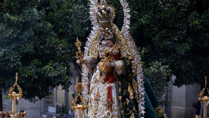 La Virgen de los Remedios vuelve a inaugurar el Adviento malagueño con su Rosario Votivo