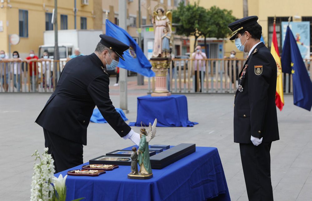 Acto institucional por el Patrón del Cuerpo Nacional de Policía en Sagunt.