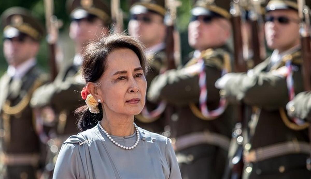 La líder birmana Aung San Suu Kyi.