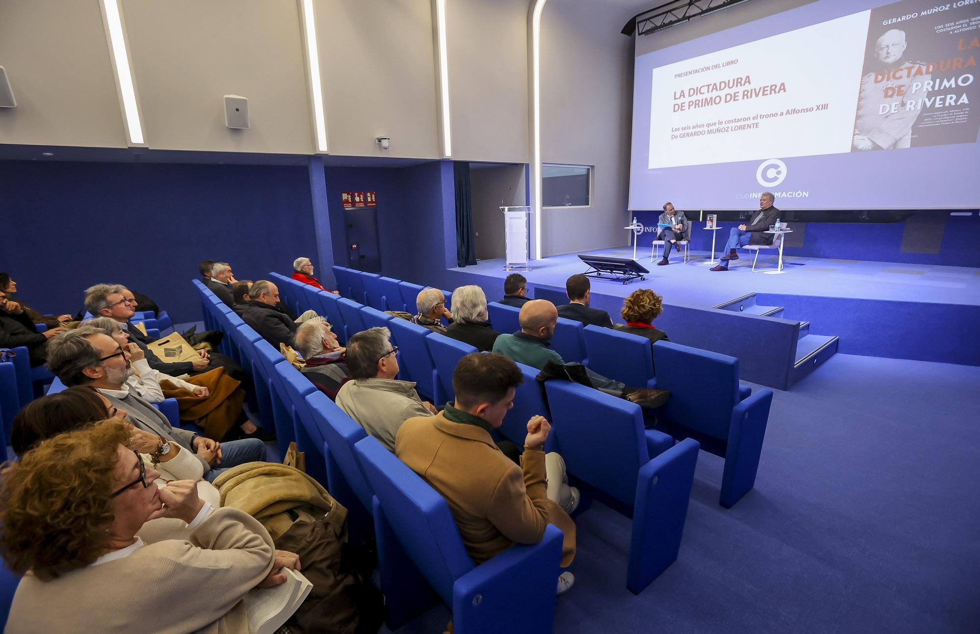 Presentación del libro "La dictadura de Primo de Rivera" por Gerardo Muñoz