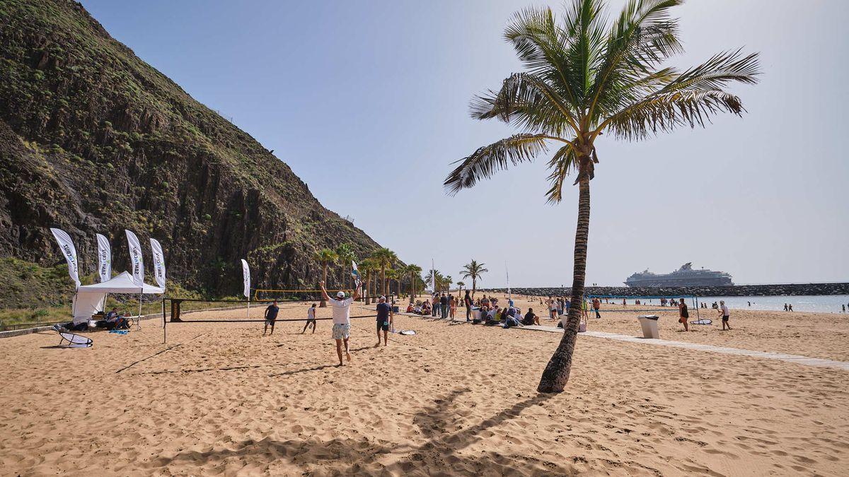 Playa de Las Teresitas, en Tenerife.