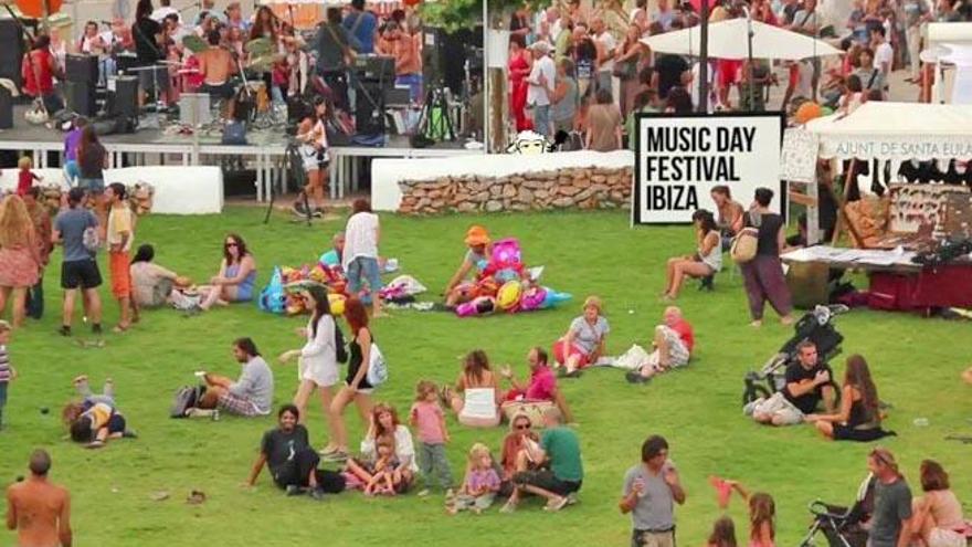 Un momento del Festival del Día de la Música de Sant Carles del año pasado.