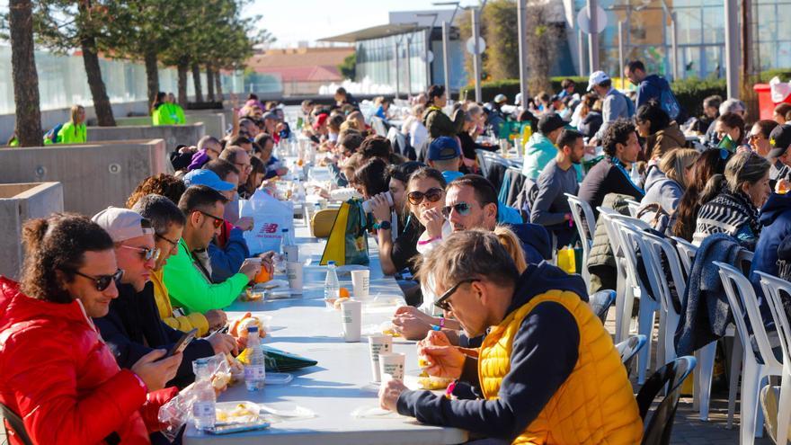 Ambiente de Maratón en la Paella Party