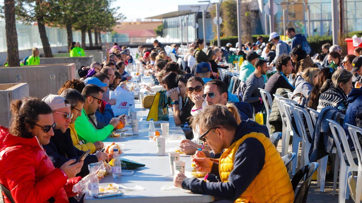 Paella Party en vísperas del Maratón