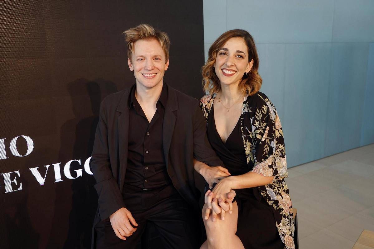 Presentación del musical "El fantasma de la ópera" en el Auditorio Mar de Vigo con los artistas Guido Balzaretti y Laura Enrech