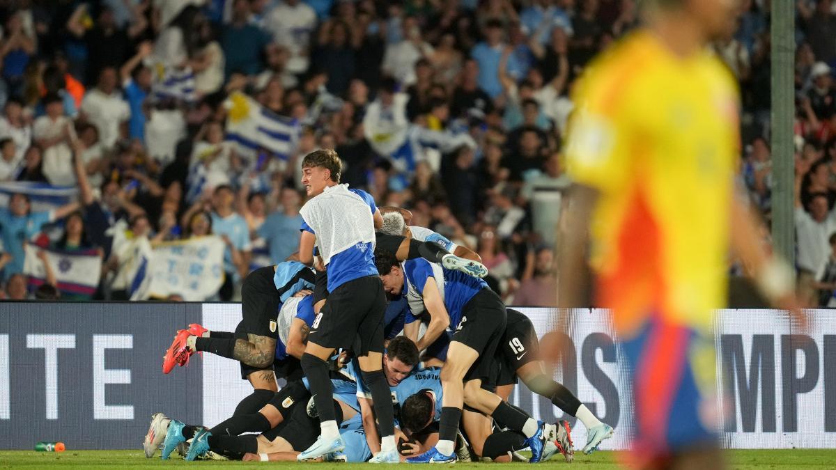 Uruguay celebra el épico triunfo ante Colombia