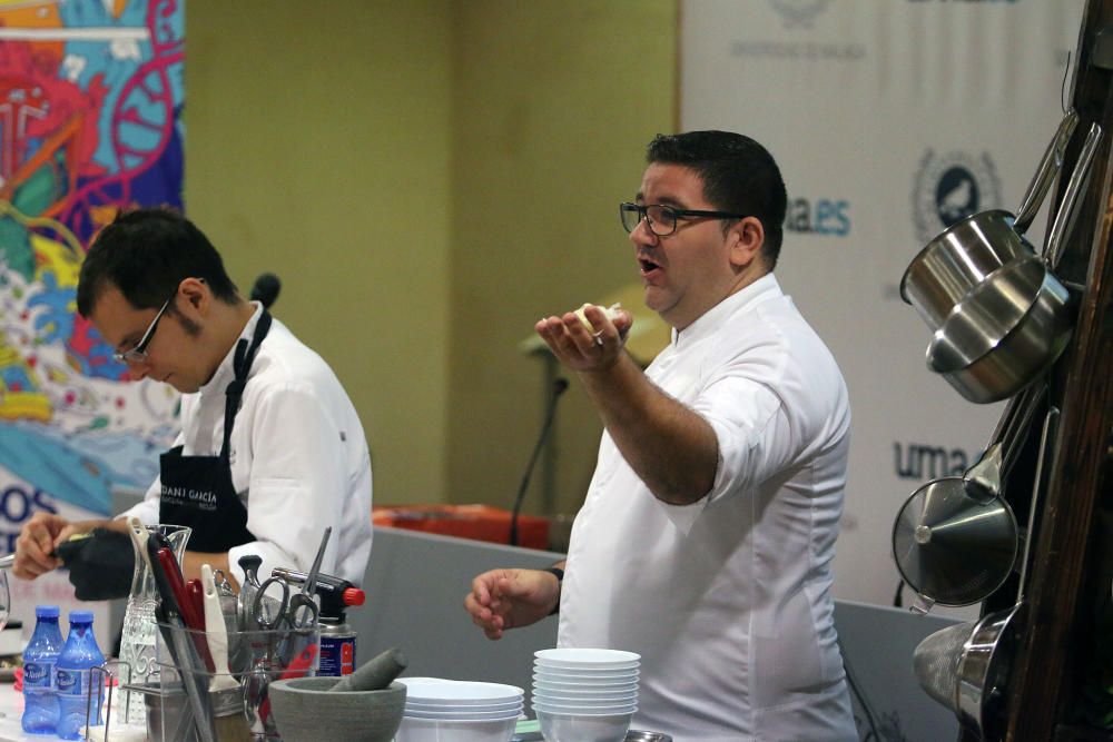 Dani García durante el curso de verano de la UMA.