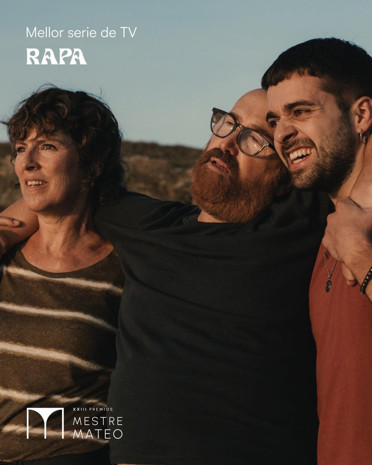 'Rapa' se llevó el Mestre Mateo a la mejor serie.