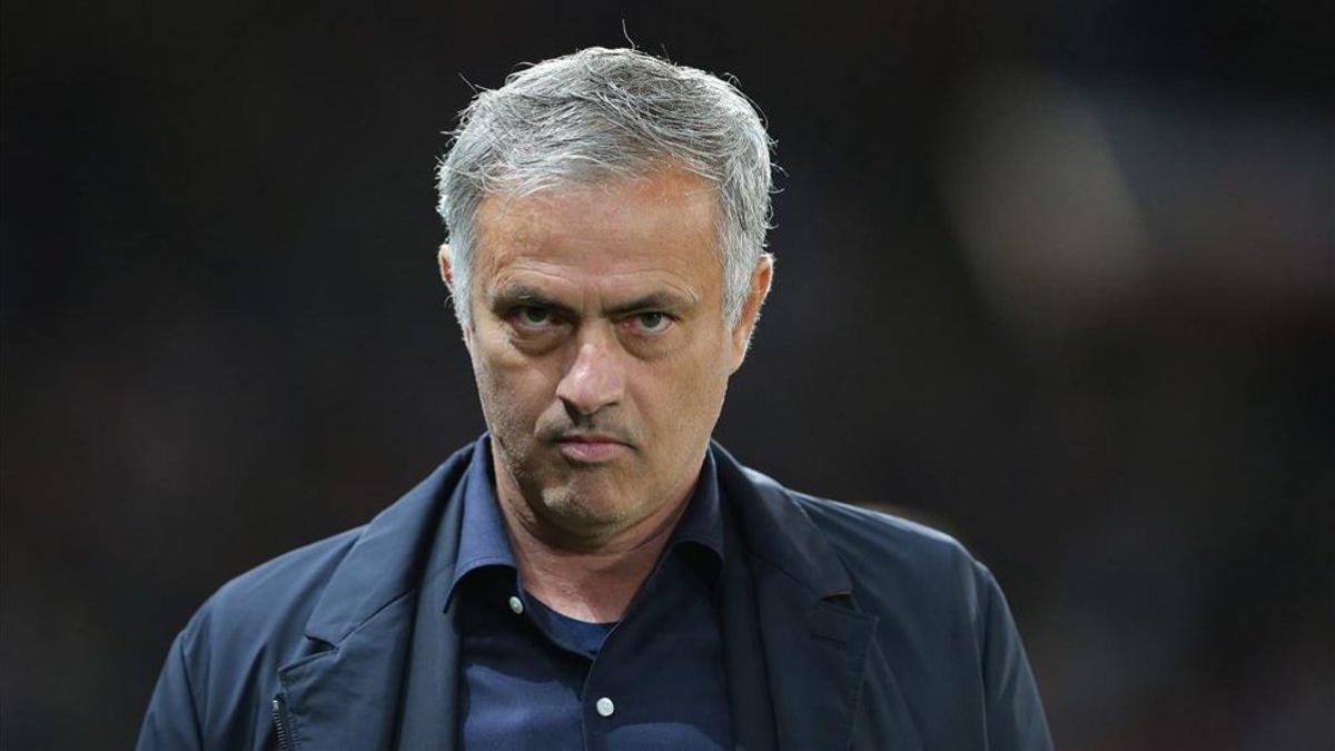 Mourinho, durante su etapa en el Manchester United