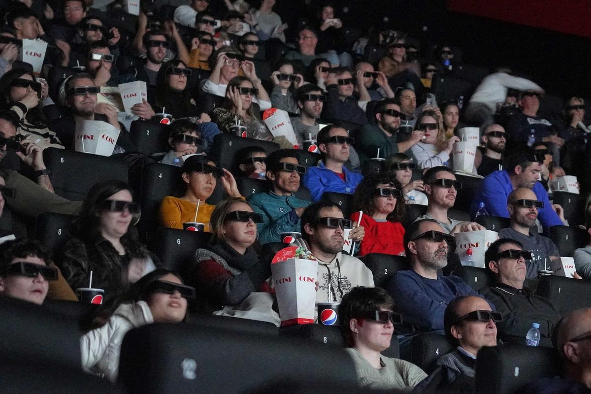 Imatge d'arxiu d'un cinema.