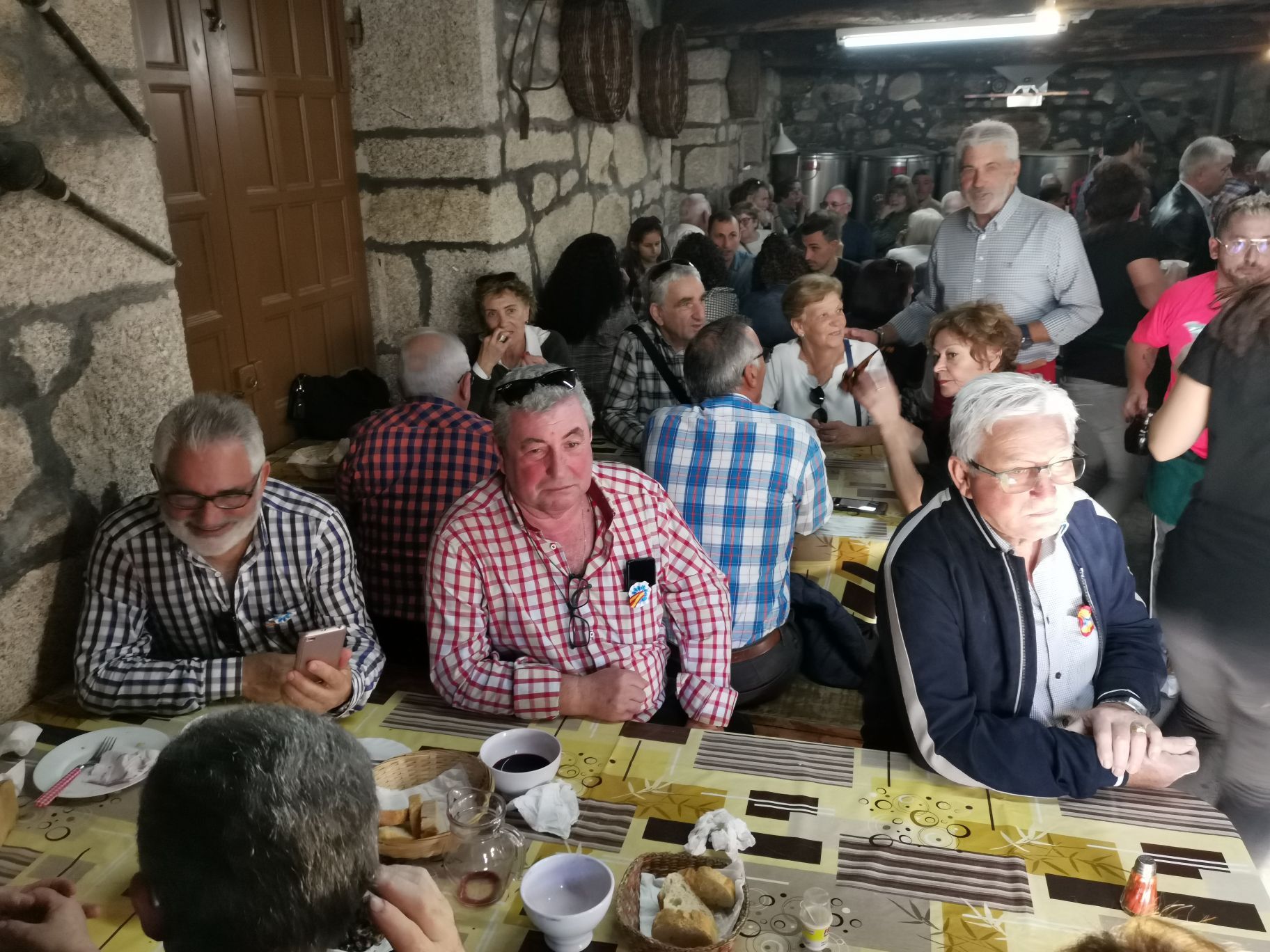 Fe y comida arropan al San Martiño en Moaña