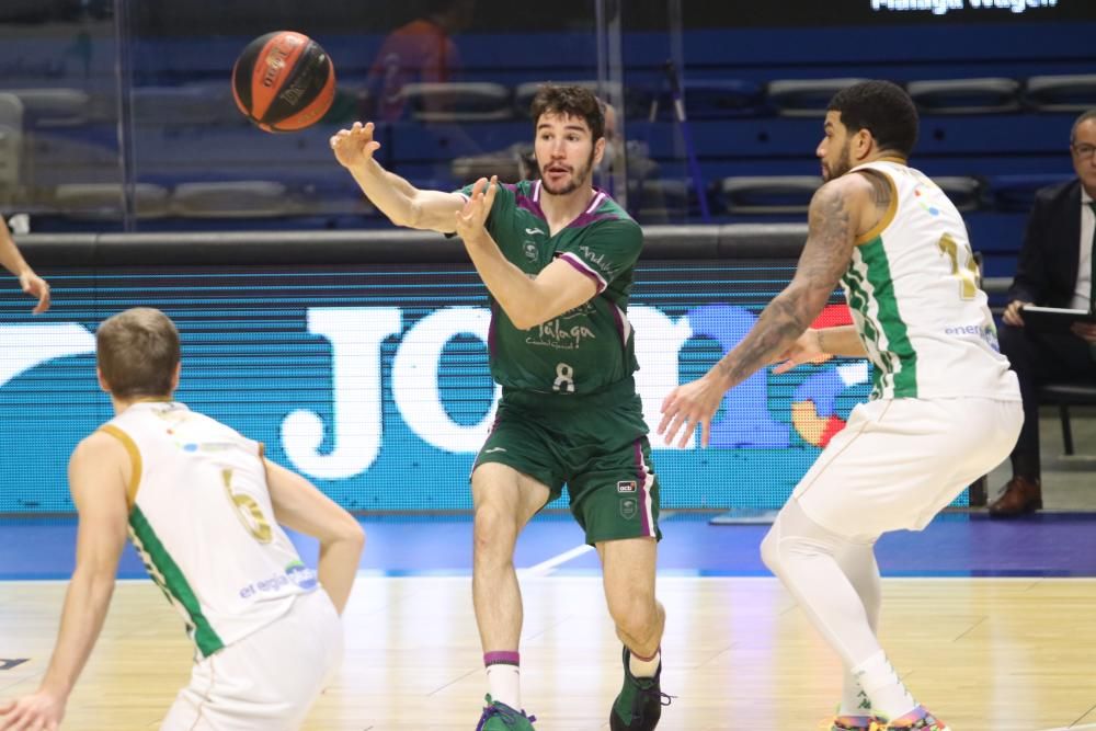 Partido de la Liga Endesa entre el Unicaja y el Real Betis