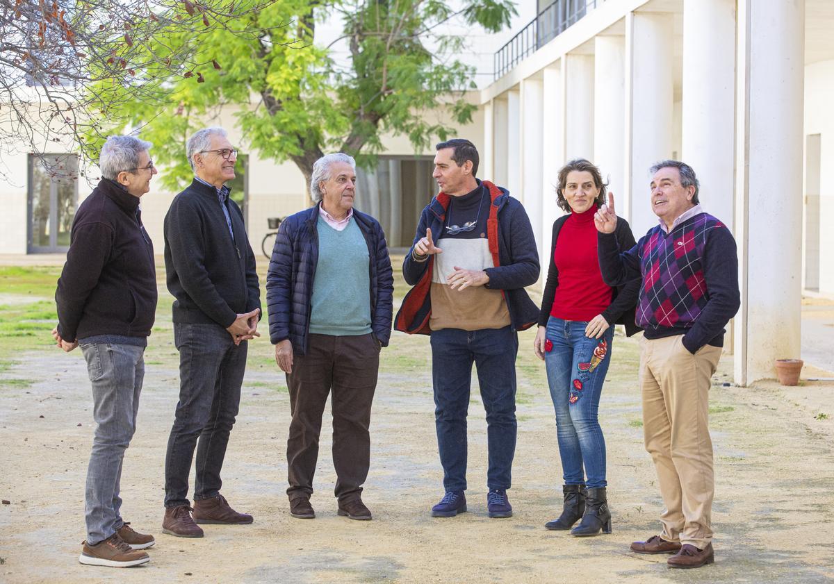 Expertos y directores del proyecto por la protección e impulso de la biodiversidad del campus