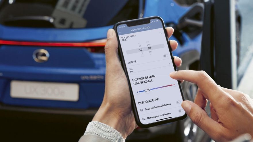 Lexus UX 300e: conectividad avanzada a medida
