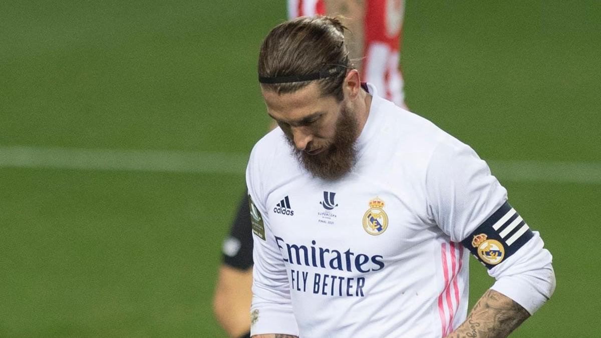 Sergio Ramos no podrá estar con el equipo contra el Alavés