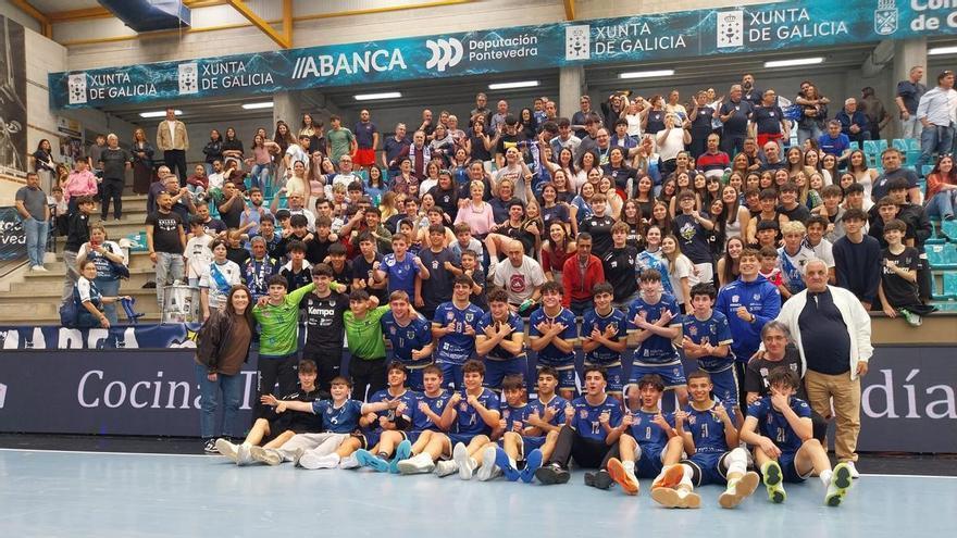 Los cadetes del Disalmo Luceros, de Cangas, se meten en el Top 8 del Campeonato de España