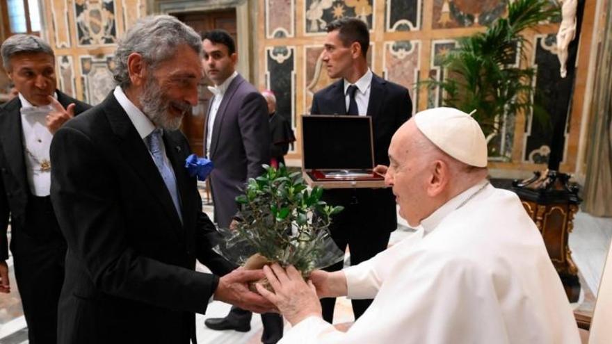 El Papa bendice al Celta centenario