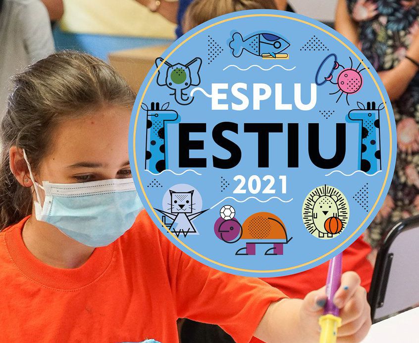 Imagen promocional de los casales de verano de Esplugues englobados en 'Espluestiu 2021'