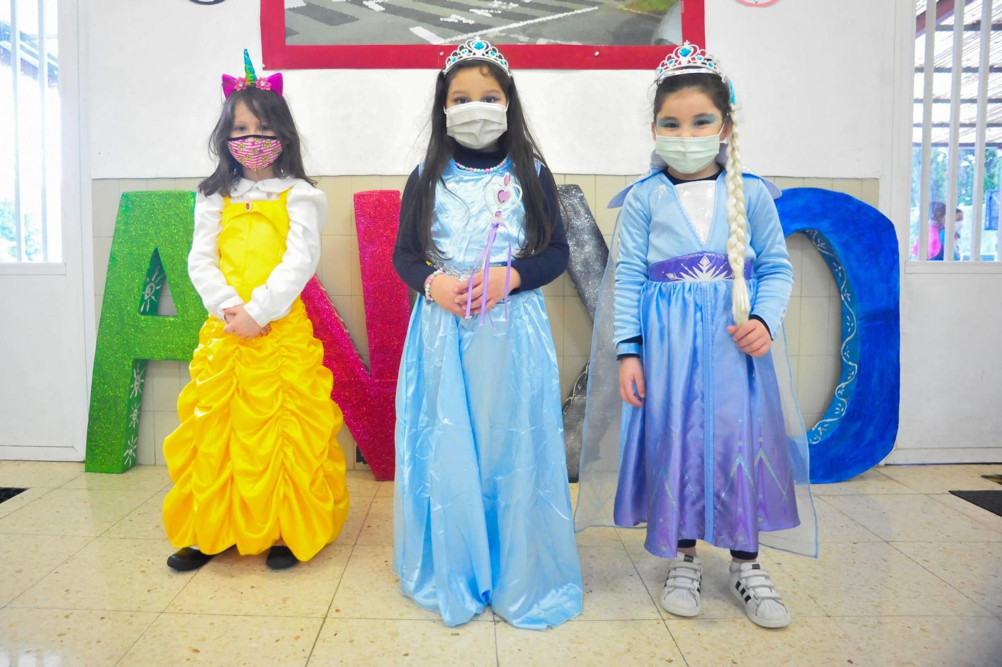 Carnaval infantil en los colegios de Vilagarcía