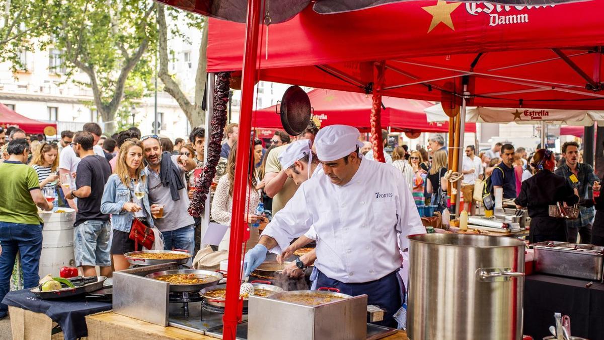 Ambiente en el Born Street Food de una edición anterior.