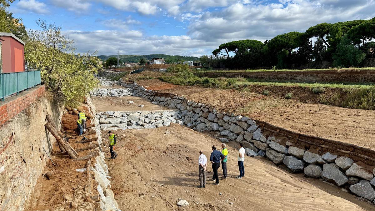 La 'nueva' riera de Sant Simó de Mataró supera la prueba de las riadas ...