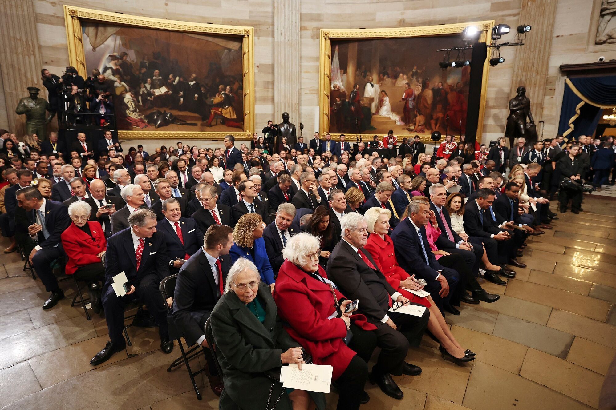 La investidura de Donald Trump, en fotos