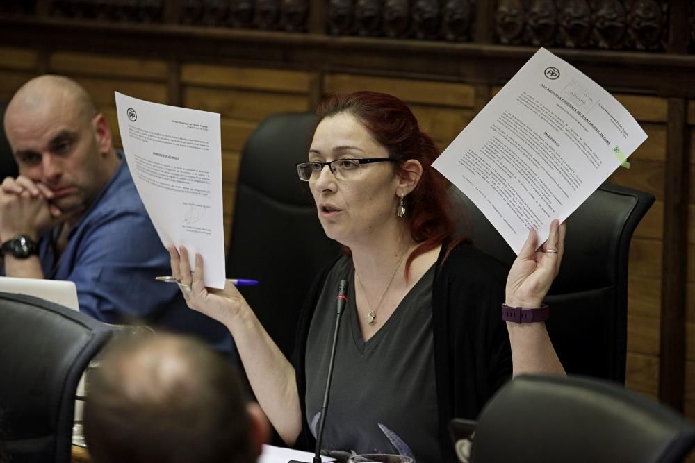 Pleno en el Ayuntamiento de Gijón