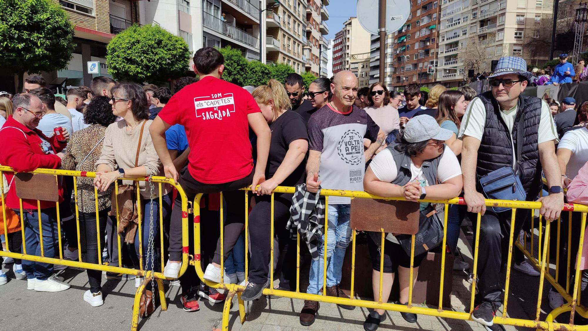 La 'mascletà' del 14 de marzo de Alzira en imágenes