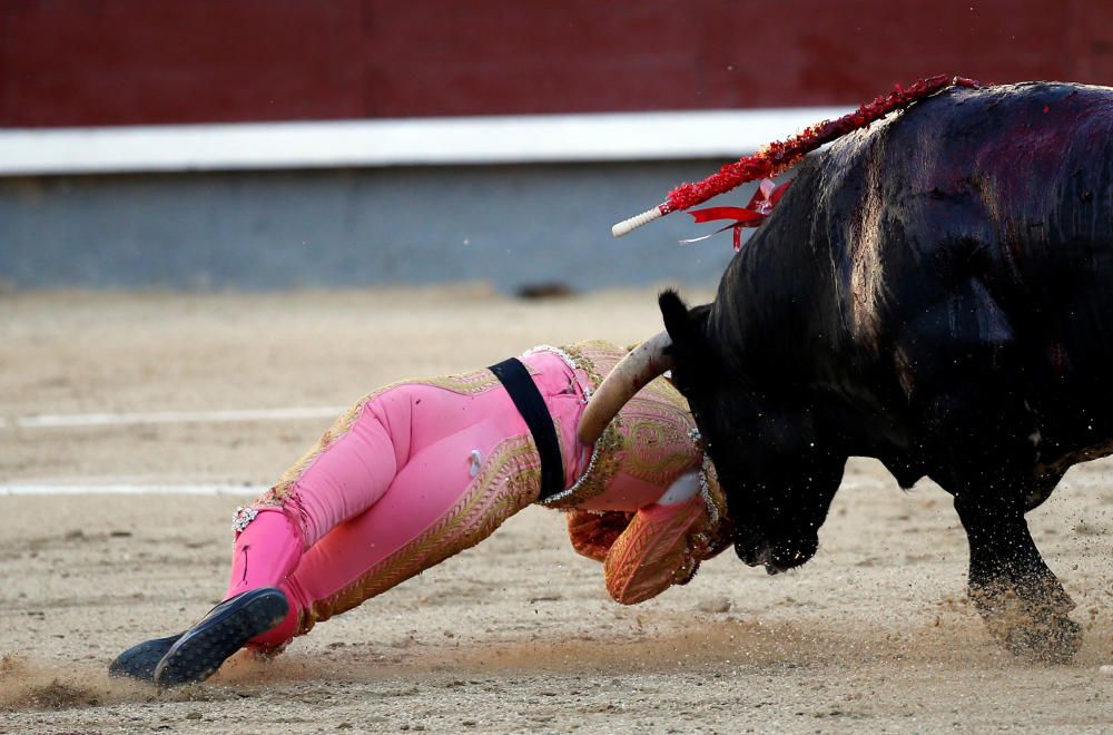 El novillero Pablo Belando, "muy grave" tras una triple cornada en Madrid