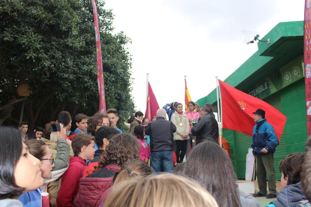 Final escolar del campeonato de orientación