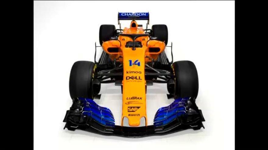 McLaren presenta el nuevo coche de Fernando Alonso