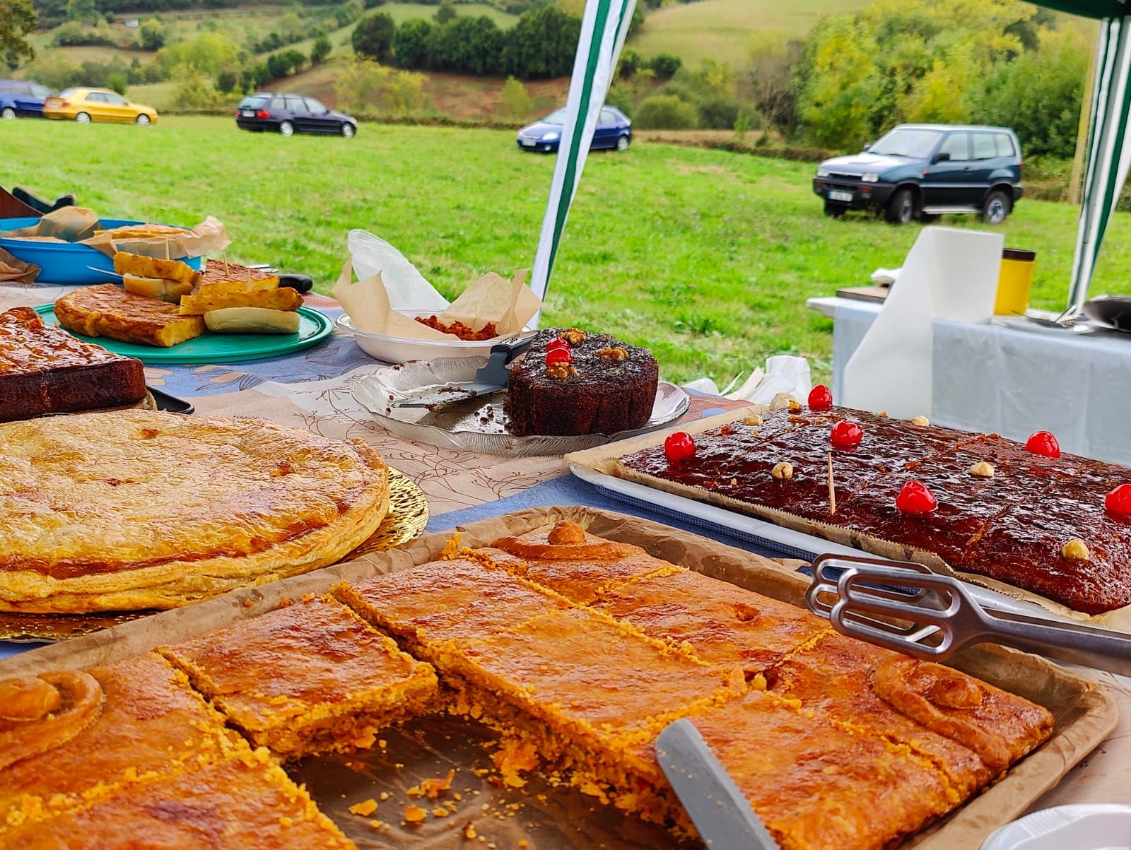 Así vivió Camoca su feria del lino y las nueces