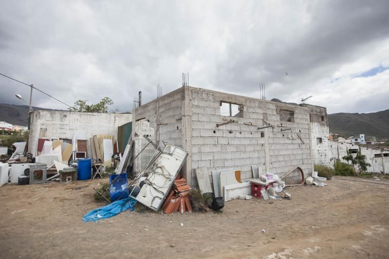 Finca de Arona donde han hallado animales muertos