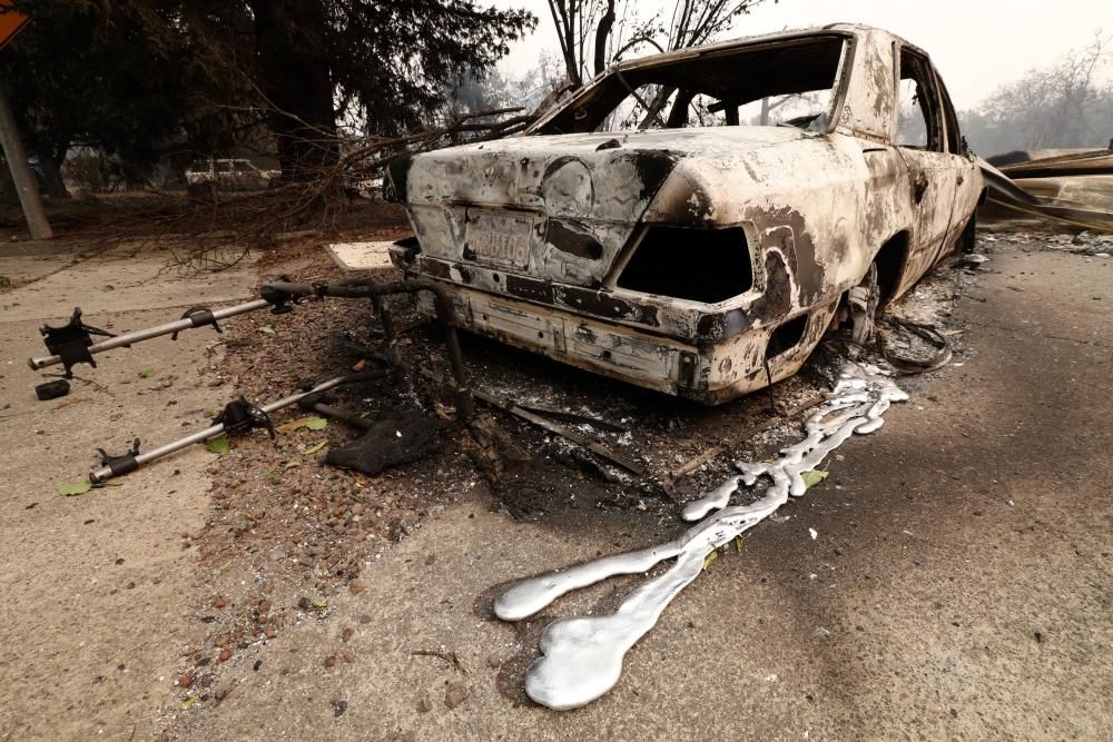 Varios incendios forestales dejan 10 muertos en California