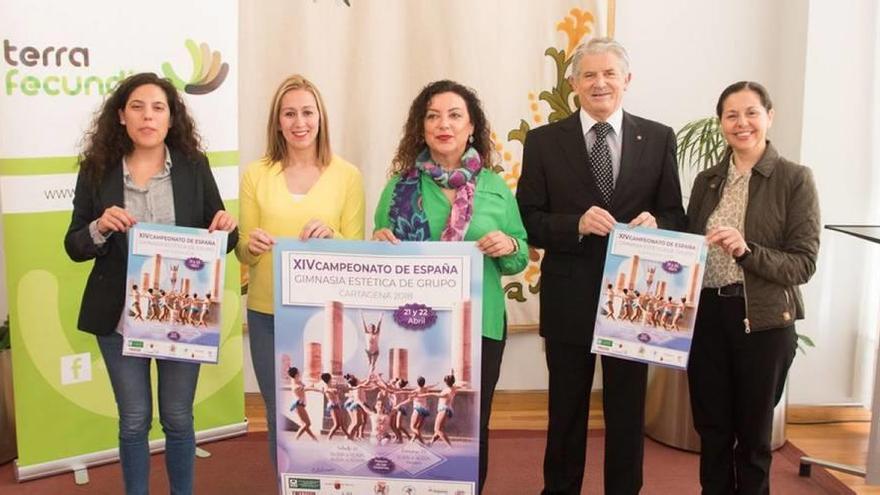 Presentación ayer del Nacional que se celebra en Cartagena.