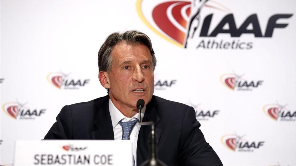 Sebastian Coe, presidente de la IAAF