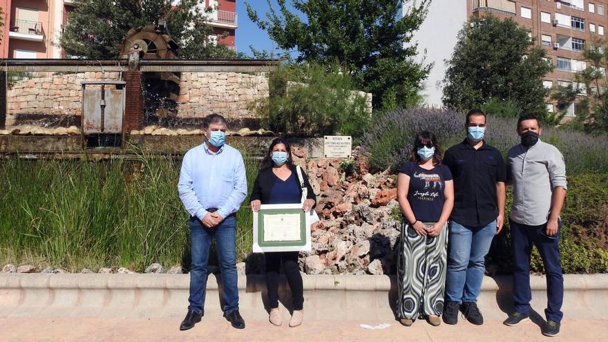 El homenaje póstumo en la rotonda La Morenica.