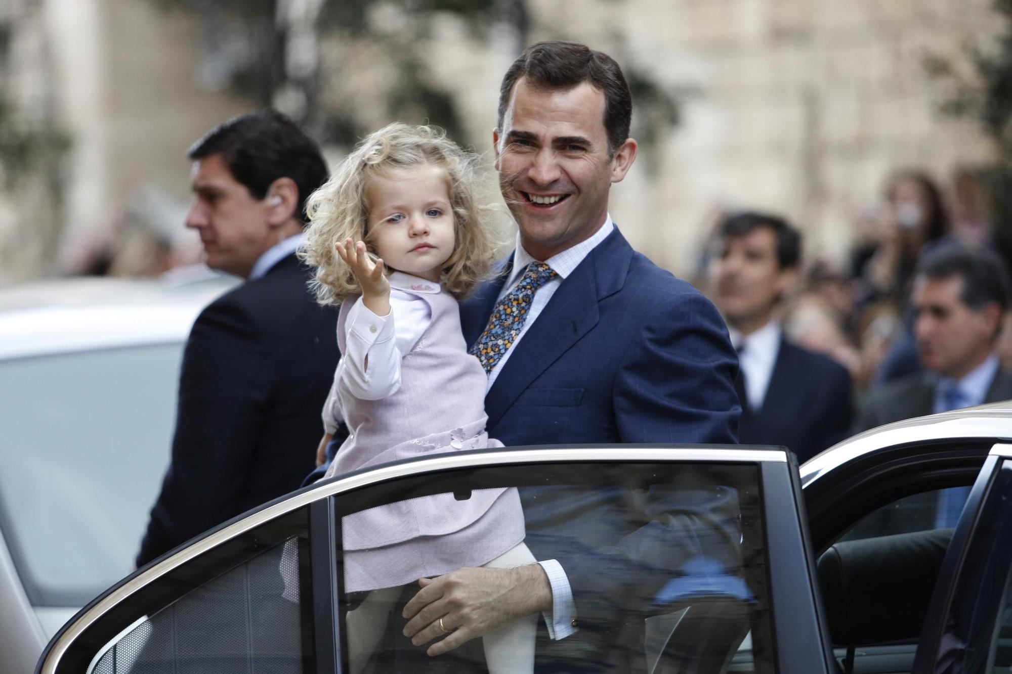 El álbum de Leonor en Mallorca antes de la jura de bandera