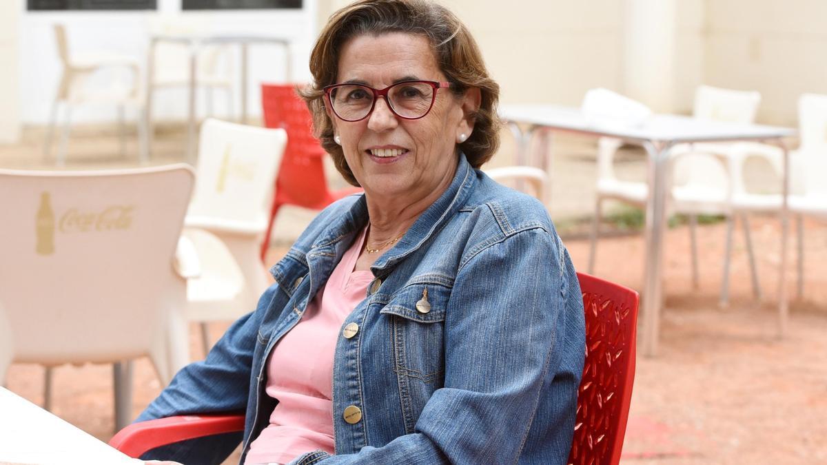 María Luisa Ballester, madre de una aspirante a profesora de Inglés.