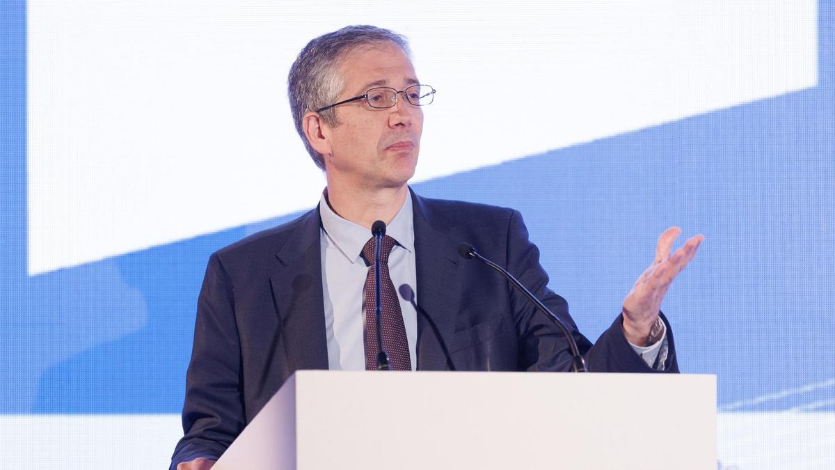 El Gobernador del Banco de España, Pablo Hernández Cos hace unos días