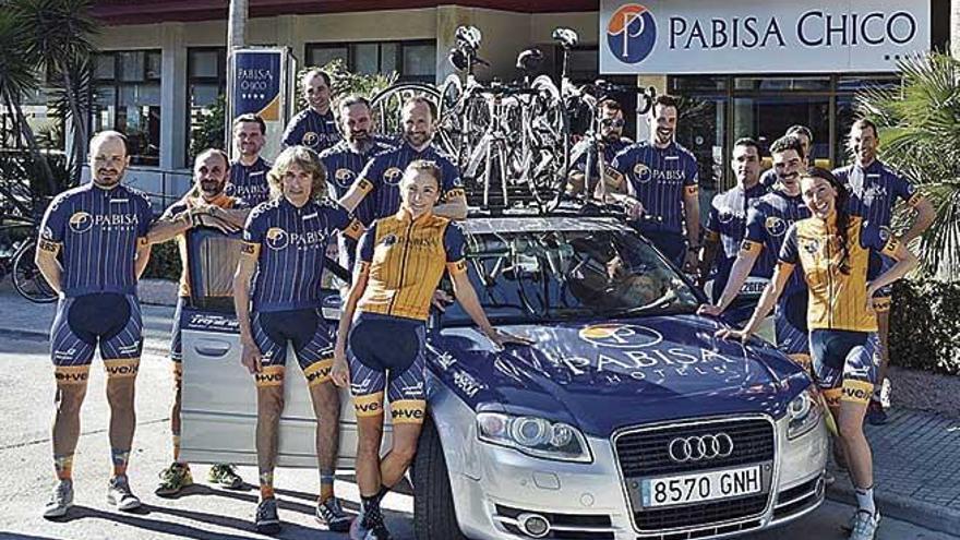 El Pabisa Hotels Cycling Team presenta su equipo