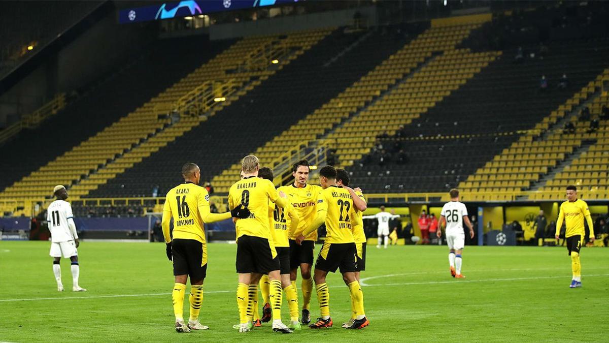 El Dortmund tumba al Brujas a base de golazos